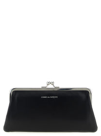 Comme Des Garcons Wallet Classic Clasp Purse Black