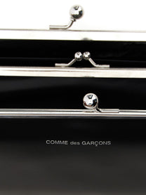 Comme Des Garcons Wallet Classic Clasp Purse Black