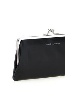 Comme Des Garcons Wallet Classic Clasp Purse Black