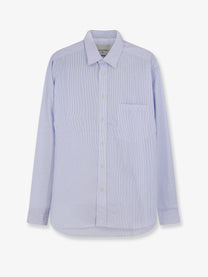 Walk In Paris Men's Classic Cotton Shirt White