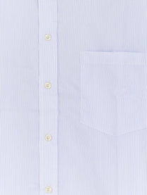 Walk In Paris Men's Classic Cotton Shirt White