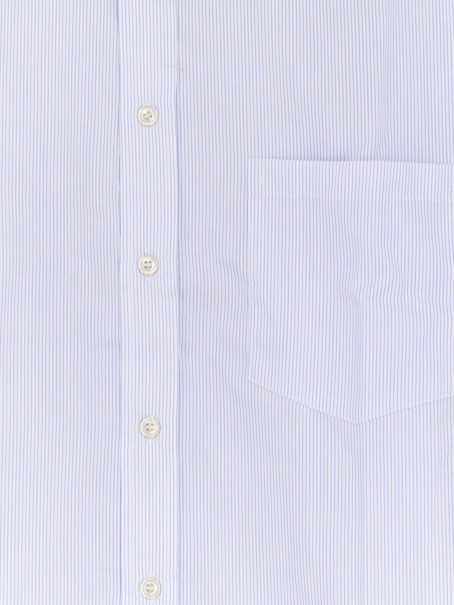 Walk In Paris Men's Classic Cotton Shirt White