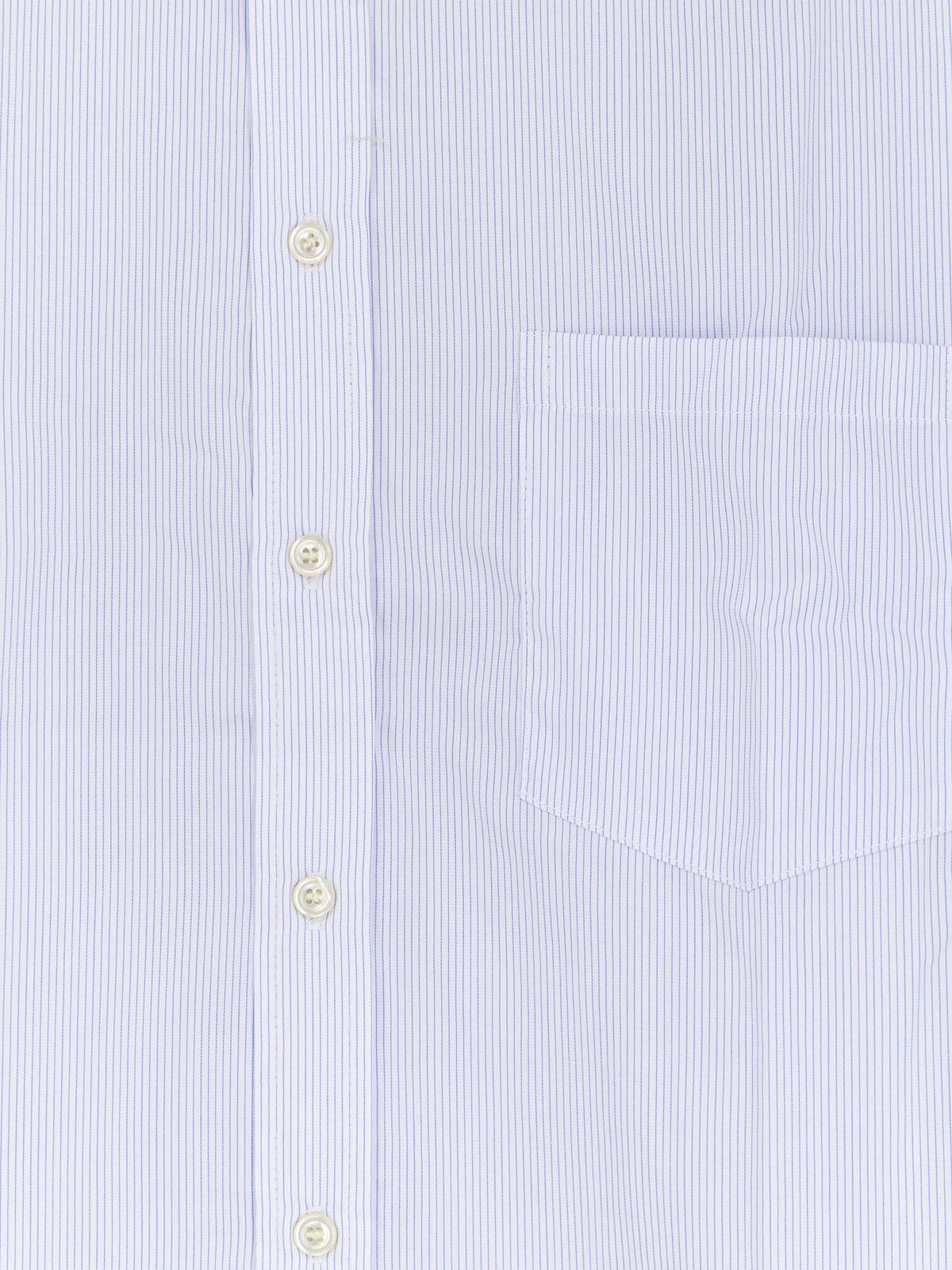 Walk In Paris Men's Classic Cotton Shirt White, view 3