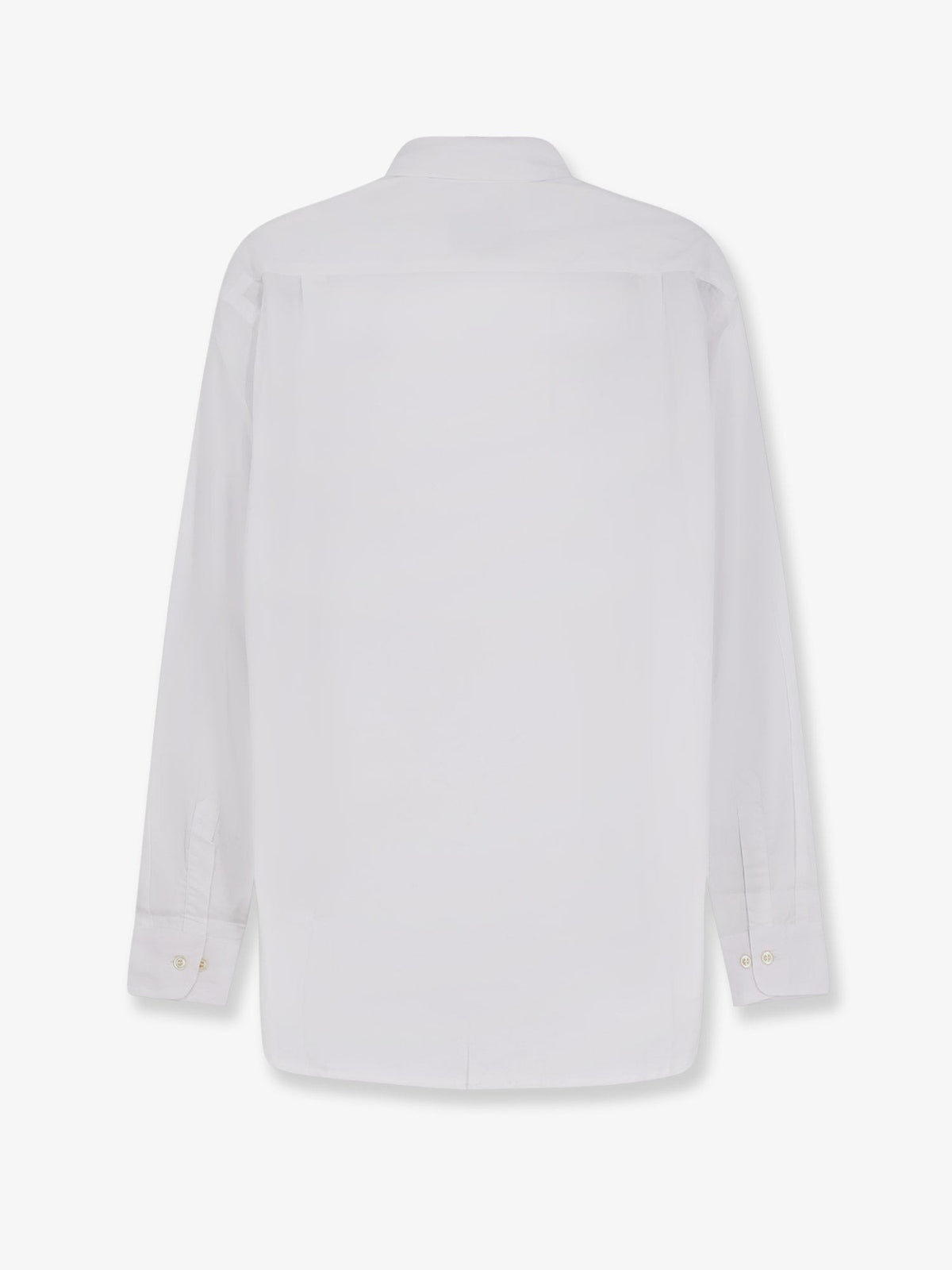Walk In Paris Men's Classic Cotton Shirt White, view 2