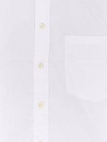 Walk In Paris Men's Classic Cotton Shirt White