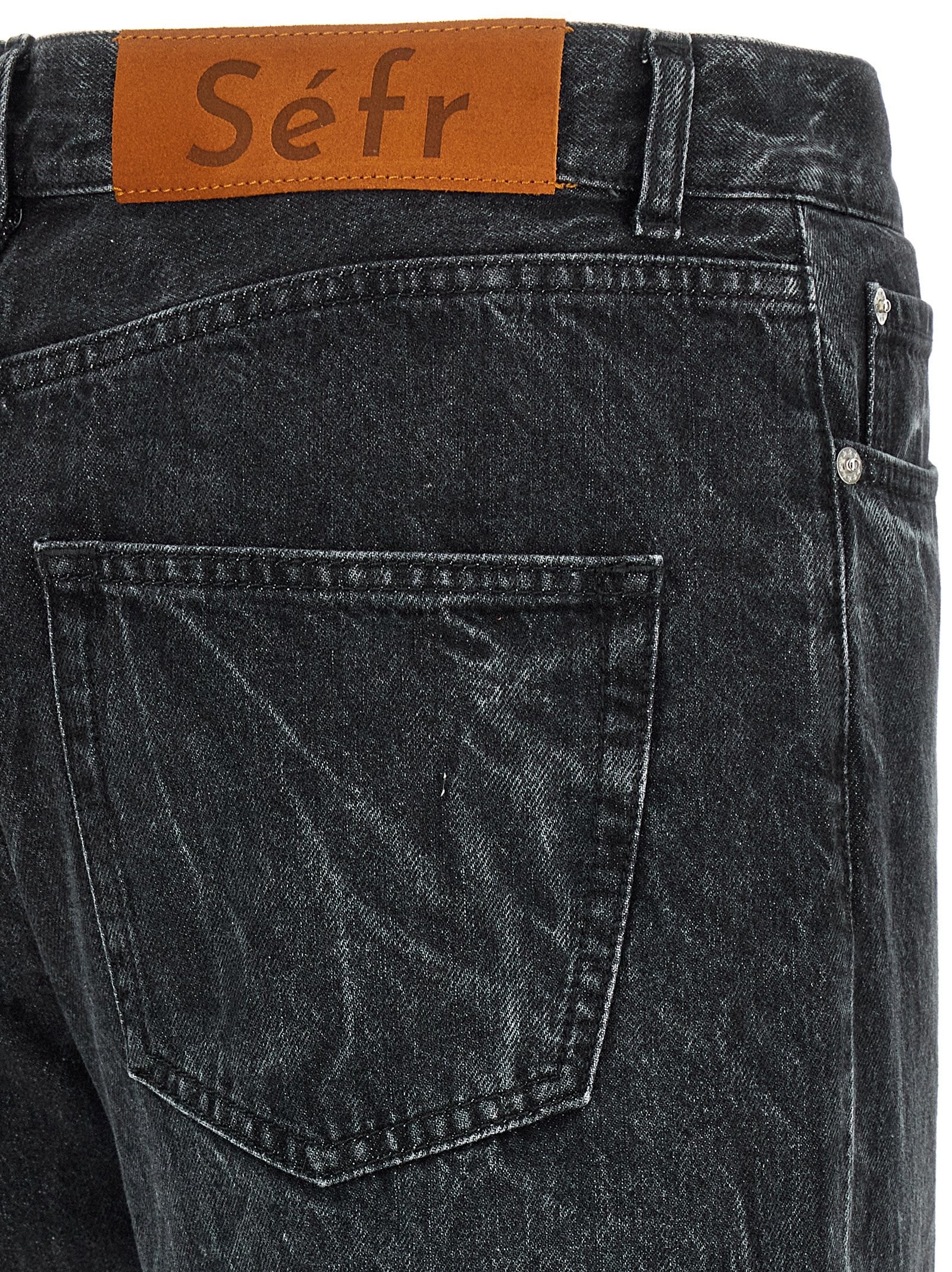 Séfr Classic Cut Jeans Black
