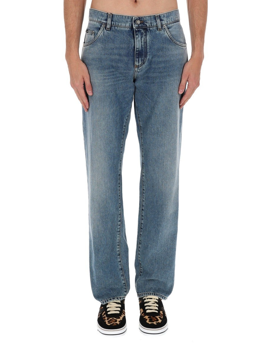 Dolce &amp; Gabbana Men's Classic Denim Jeans Blue