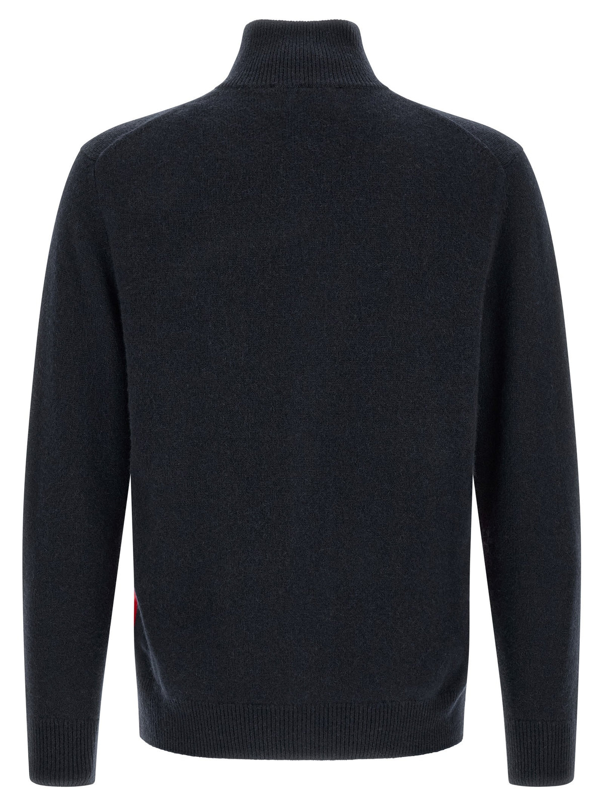 Ballantyne Classic Diamond Diamond Intarsia Cardigan Blue, view 2