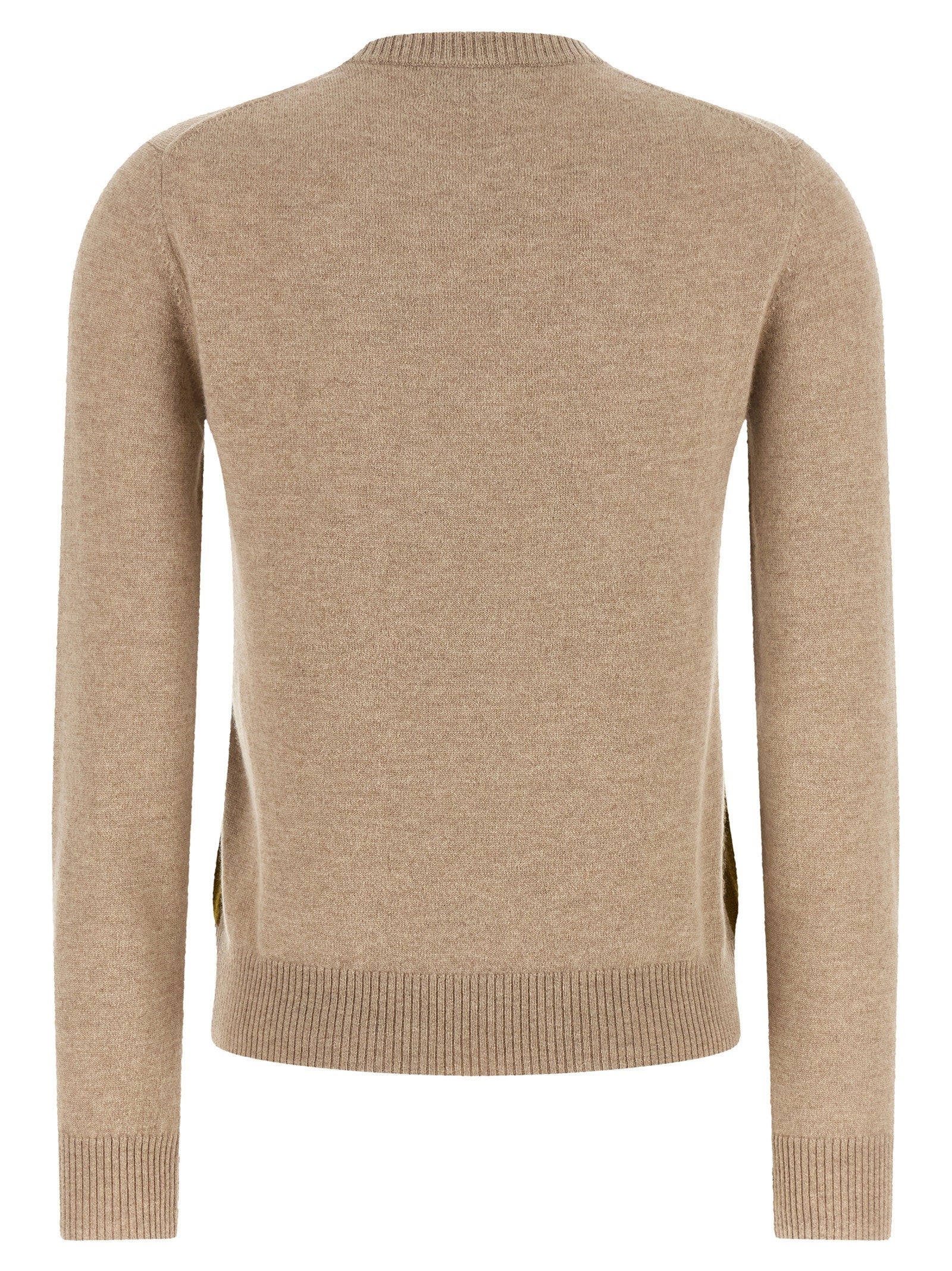 Ballantyne Classic Diamond Diamond Shaped Sweater Beige