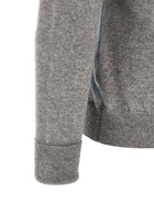 Ballantyne Classic Diamond Intarsia Sweater Grey, view 4
