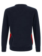 Ballantyne Classic Diamond Intarsia Sweater Blue, view 2