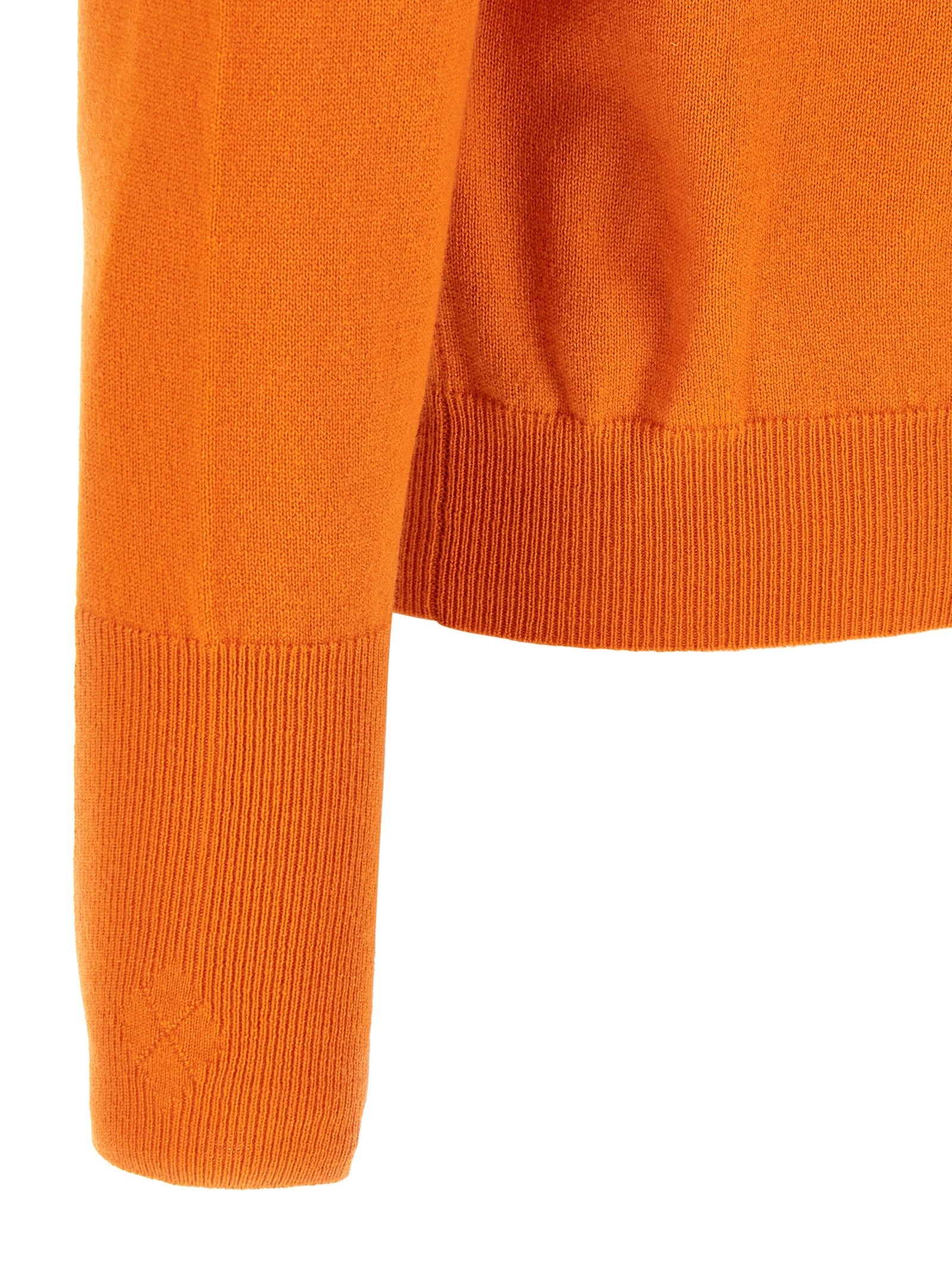 Ballantyne Classic Diamond Sweater Orange