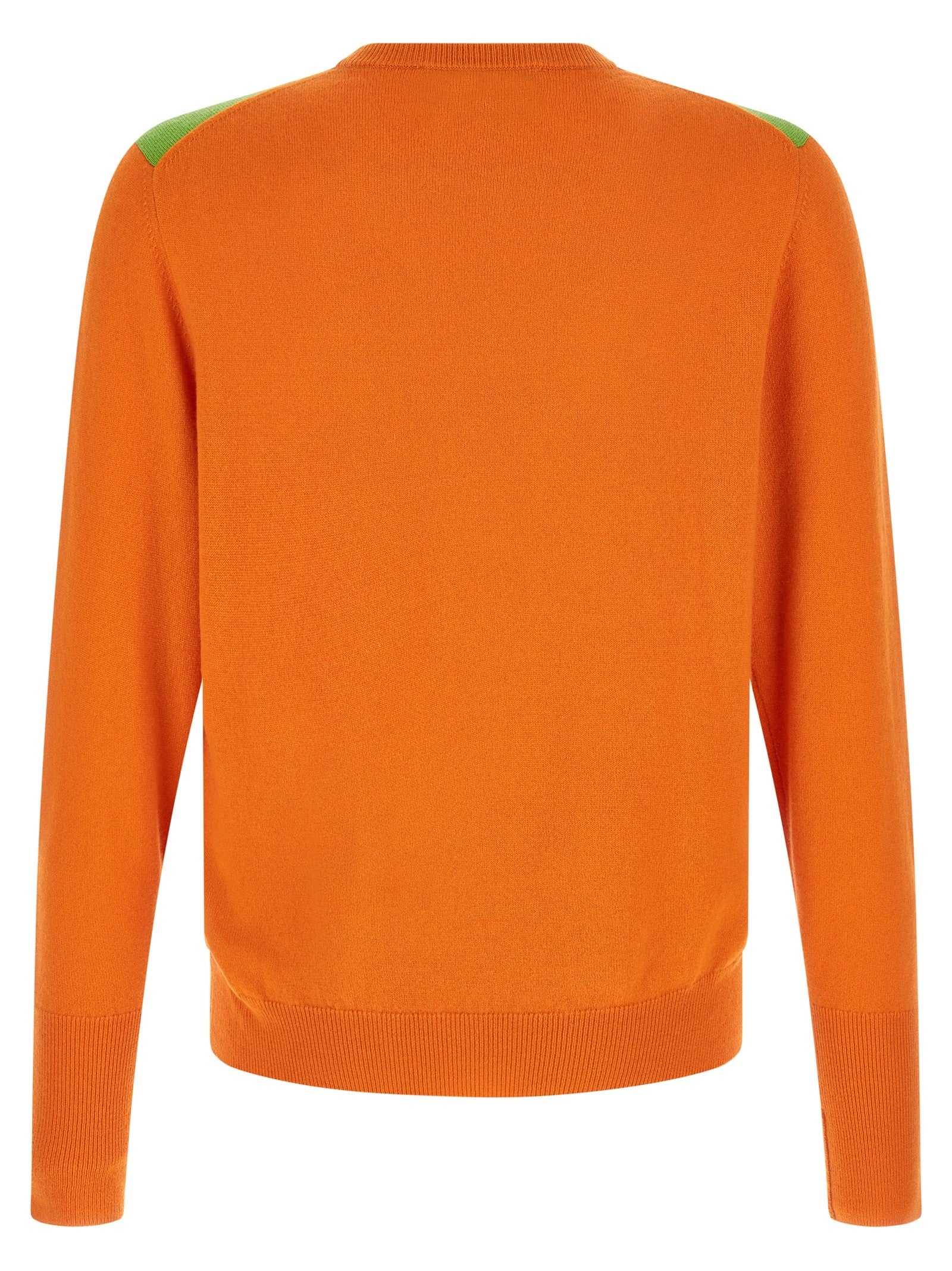 Ballantyne Classic Diamond Sweater Orange