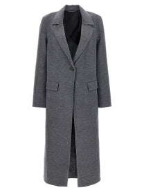 Toteme Classic Doublé Coat Grey