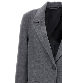 Toteme Classic Doublé Coat Grey
