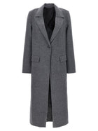 Toteme Classic Doublé Coat Grey