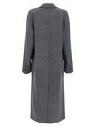 Toteme Classic Doublé Coat Grey