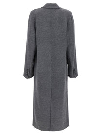 Toteme Classic Doublé Coat Grey