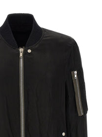 Rick Owens Classic Flight Bomber Jacket Black