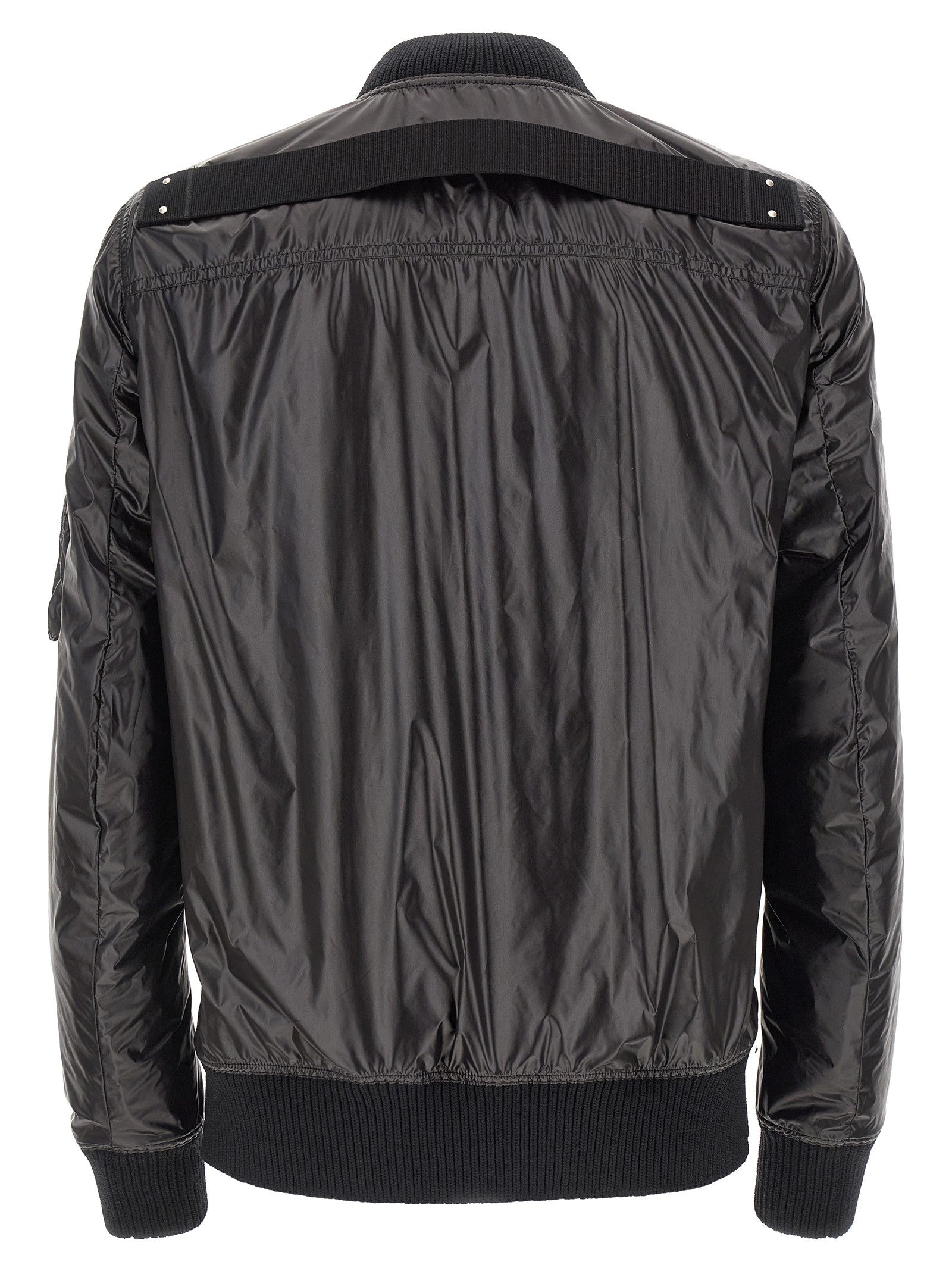 Rick Owens Classic Flight Bomber Jacket Black