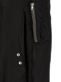 Rick Owens Classic Flight Bomber Jacket Black