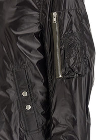 Rick Owens Classic Flight Bomber Jacket Black