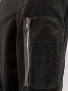 Rick Owens Men's Classic Flight Bomber Black, view 3