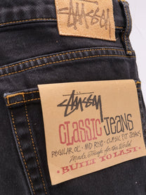 Stussy Men's Classic Jean Black