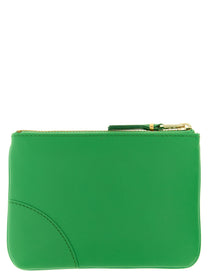 Comme Des Garcons Wallet Classic Leather Line Cardholder Green