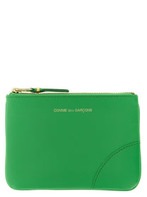Comme Des Garcons Wallet Classic Leather Line Cardholder Green