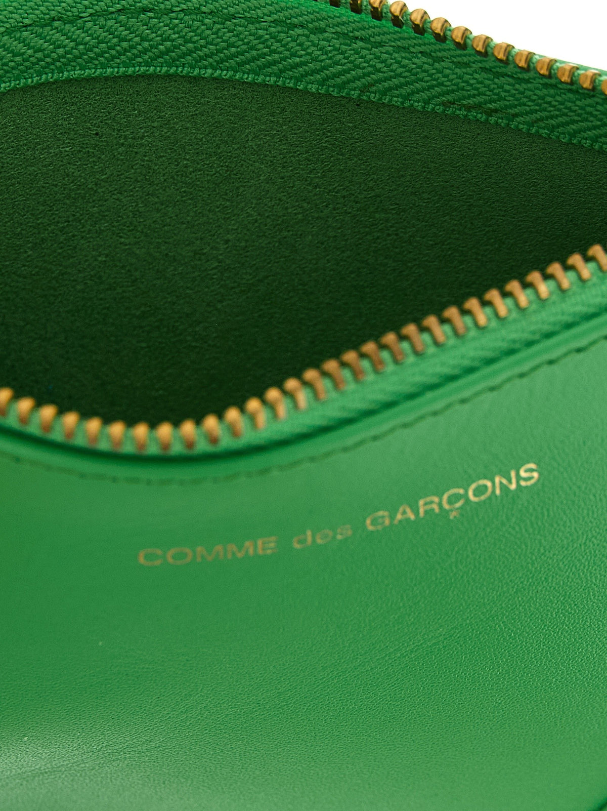 Comme Des Garcons Wallet Classic Leather Line Cardholder Green, view 3