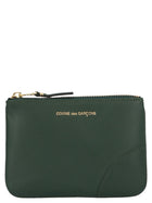 Comme Des Garcons Wallet Classic Leather Line Purse Green