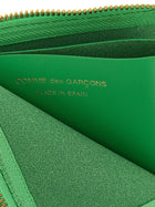 Comme Des Garcons Wallet Classic Leather Line Wallet Green, view 3