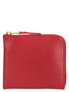 Comme Des Garcons Wallet Classic Leather Line Wallet Red