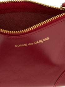 Comme Des Garcons Wallet Classic Leather Line Wallet Red