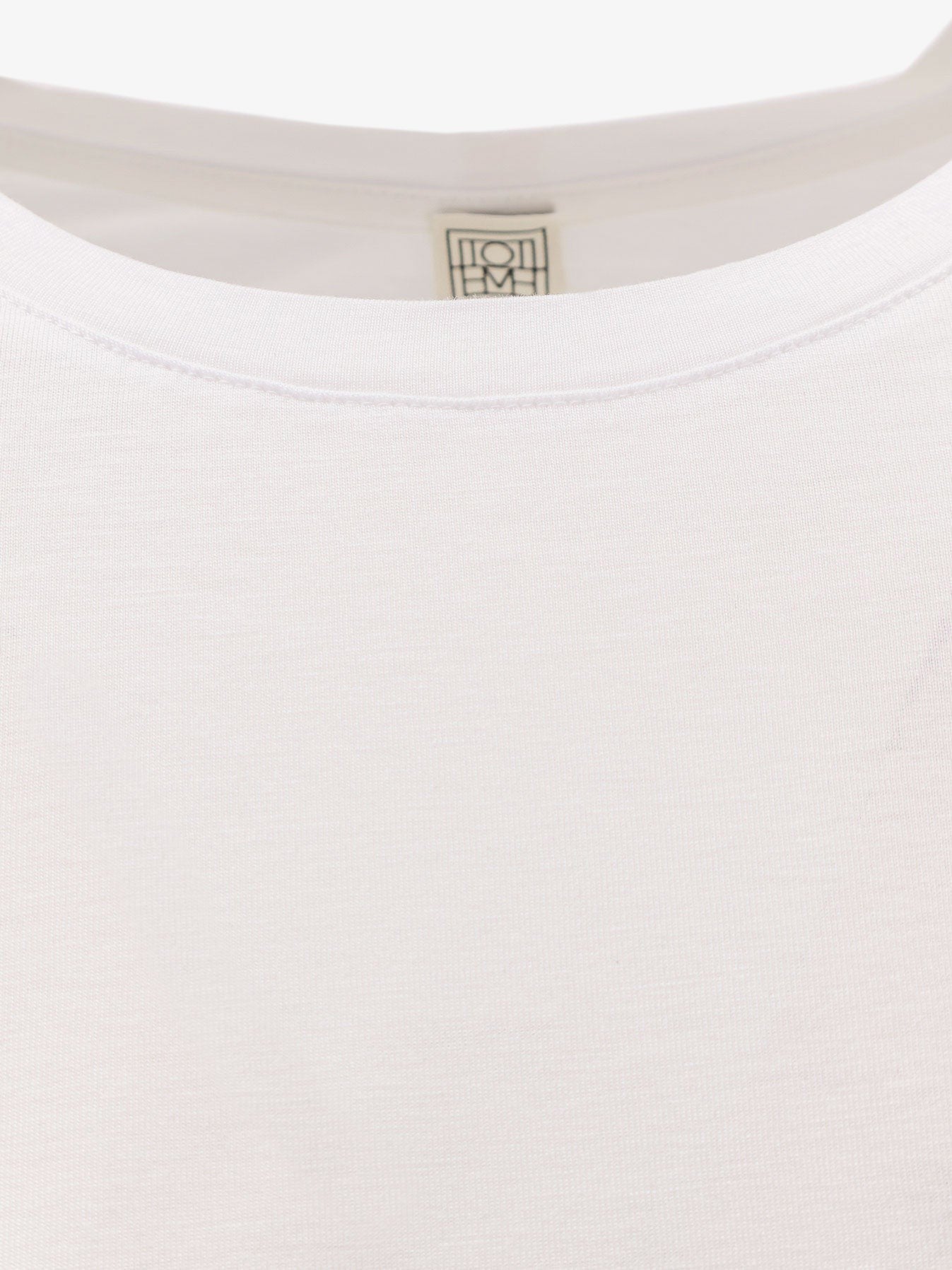 Toteme Women's Classic Long Sleeve Lyocell and Cotton Shirt White Toteme