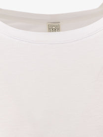 Toteme Women's Classic Long Sleeve Lyocell and Cotton Shirt White Toteme