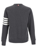 Thom Browne Classic Loopback Bar Sweatshirt Grey, view 2