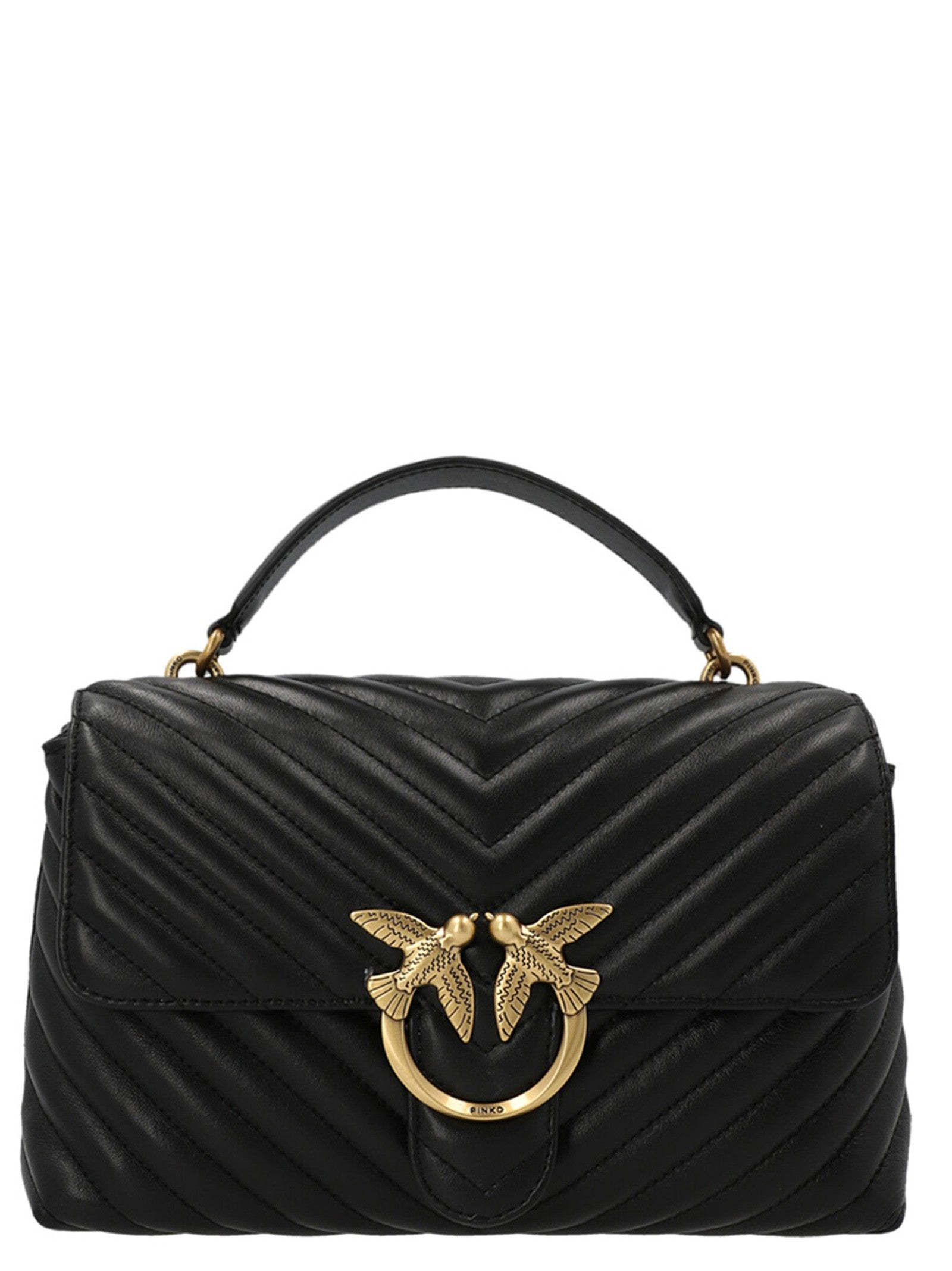 Pinko Classic Love Bag Puff Handbag Black