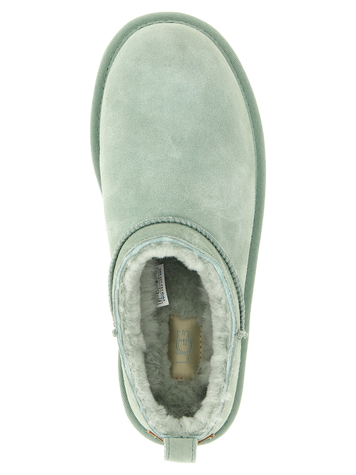 UGG Classic Micro Ankle Boots Green, view 4