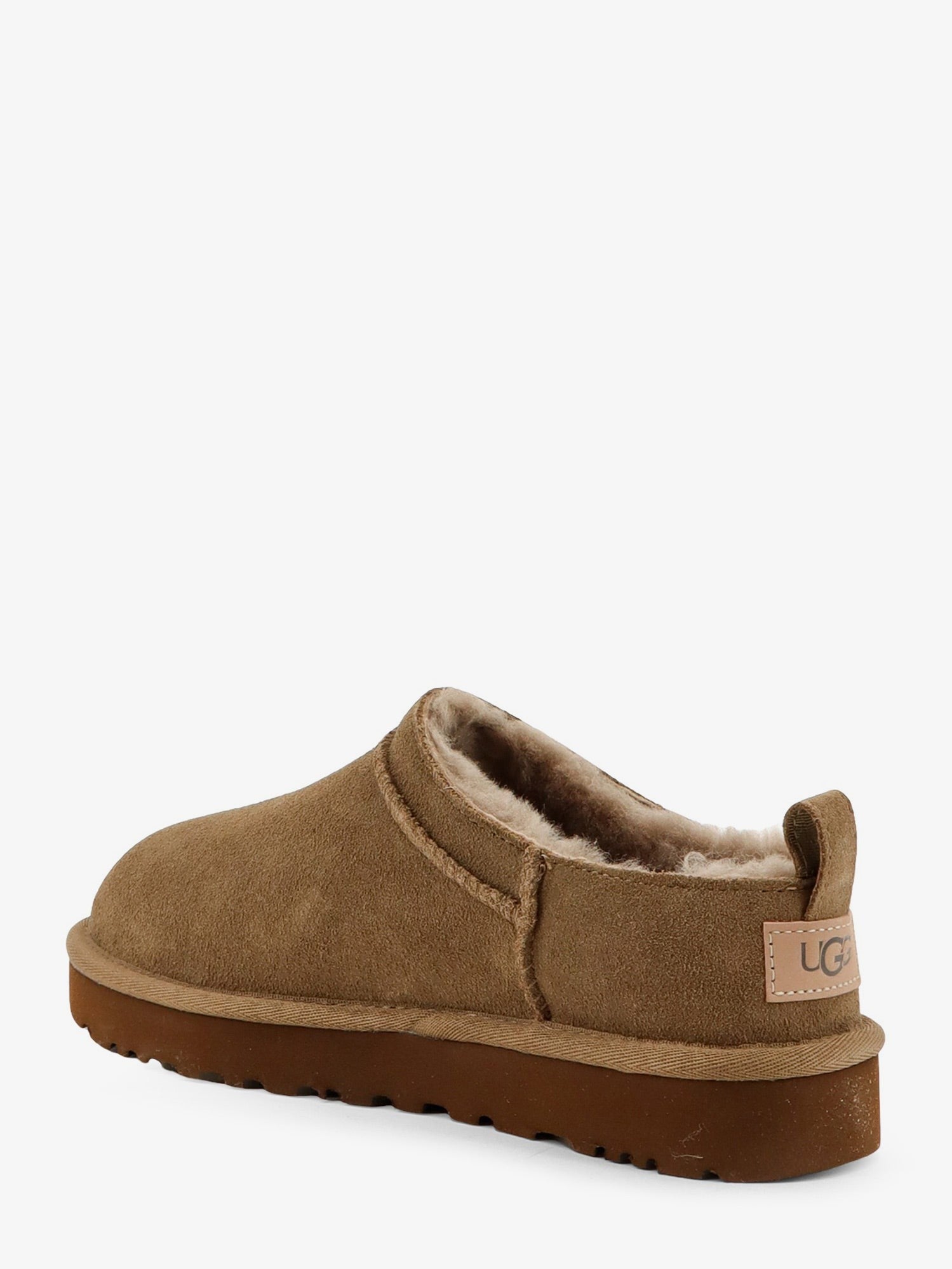 UGG Women's Classic Micro Slip on in Suede Grey