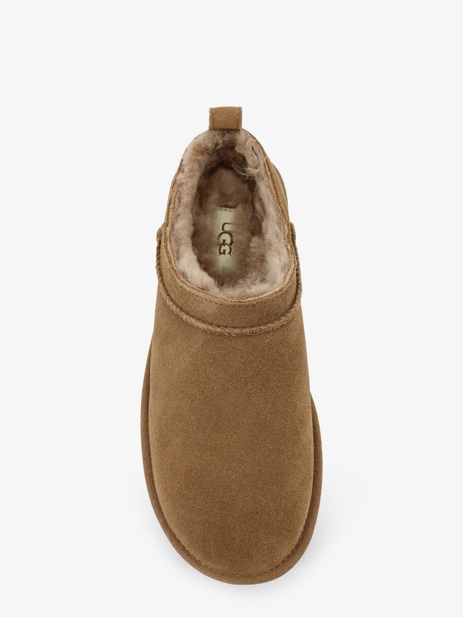 UGG Women's Classic Micro Slip on in Suede Grey