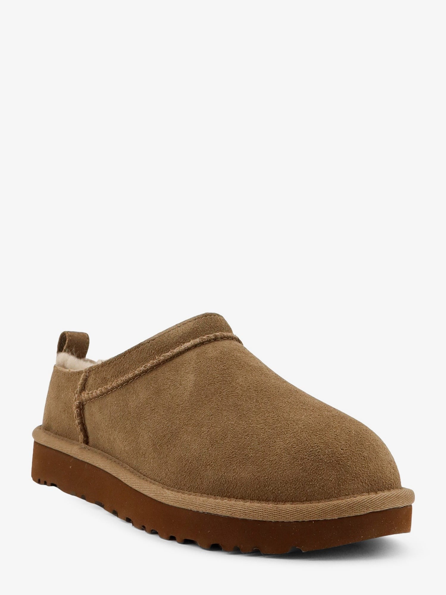 UGG Women's Classic Micro Slip on in Suede Grey