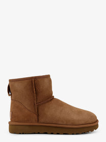 UGG Women's Classic Mini II Suede Ankle Boots Brown