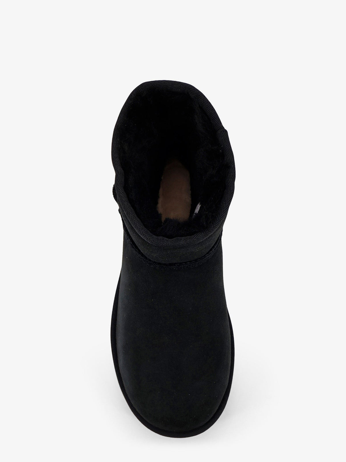 UGG Women's Classic Mini II Suede Boots Black, view 5