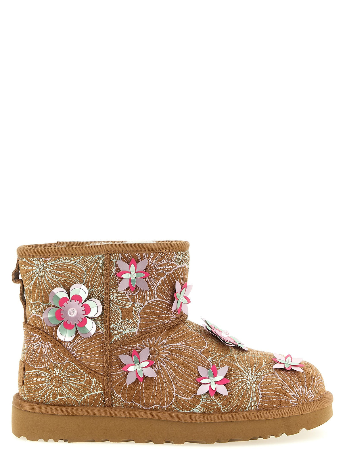 UGG Classic Mini Meadow Ankle Boots Gold