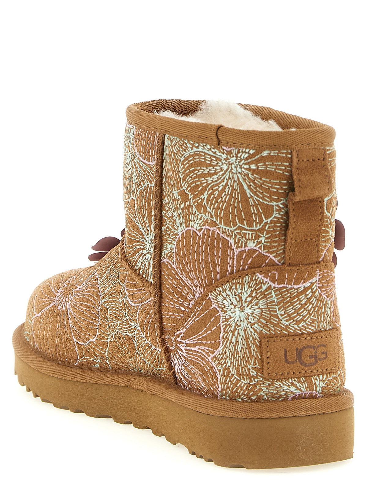 UGG Classic Mini Meadow Ankle Boots Gold, view 3