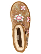 UGG Classic Mini Meadow Ankle Boots Gold, view 4
