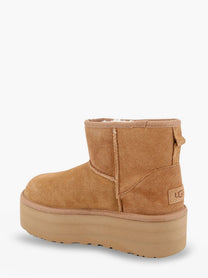 UGG Women's Classic Mini Platform Ankle Boots Brown
