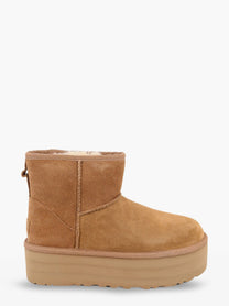 UGG Women's Classic Mini Platform Ankle Boots Brown